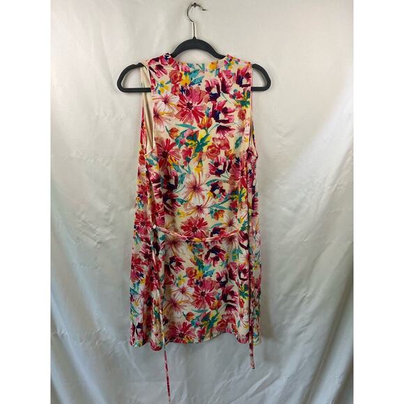 Everly Womens Floral Midlength Dress Size Large - Picture 4 of 4